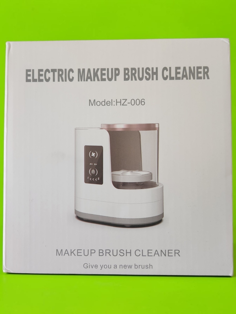 Electric Makeup Brush Cleaner - White